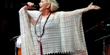 Από συναυλία της με τον Κώστα Χατζή, το 2013 (φωτ.: EUROKINISSI)