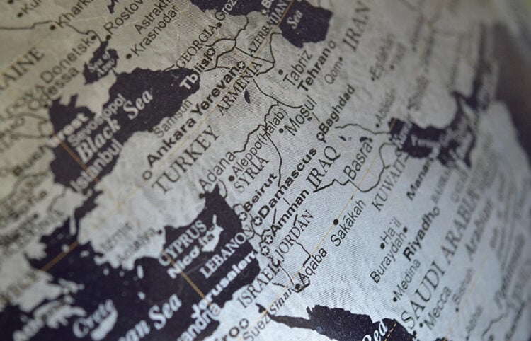 Η περιοχή της λεγόμενης Μέσης Ανατολής (φωτ.: Pixabay)