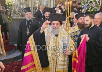 Ο νέος Μητροπολίτης Κυδωνίας και Αποκορώνου, Τίτος (φωτ.: arpanews.gr)