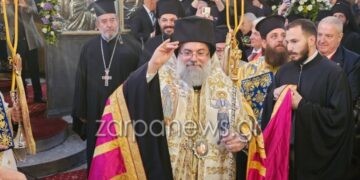 Ο νέος Μητροπολίτης Κυδωνίας και Αποκορώνου, Τίτος (φωτ.: arpanews.gr)