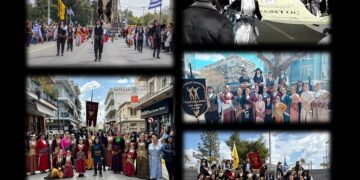 (Φωτ.: Facebook/Ένωση Ποντίων Γλυφάδας/Ένωση Ποντίων Περιστερίου/Σύλλογος Ποντίων Κορυδαλλού «Εύξεινος Πόντος»/Σύλλογος Ποντίων Μαγούλας/Σύλλογος Ποντίων Χορευτών «Τραντέλλενες»)