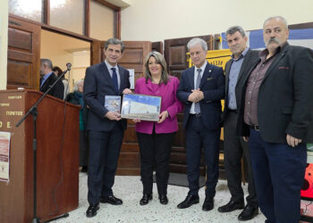 Στιγμιότυπο από τα Β' Πελαγίδεια στην Οινόη Καστοριάς, Σάββατο 21 Μαρτίου 2026 (φωτ.: Facebook / Οργάνωση Ποντίων Νομού Καστοριάς)