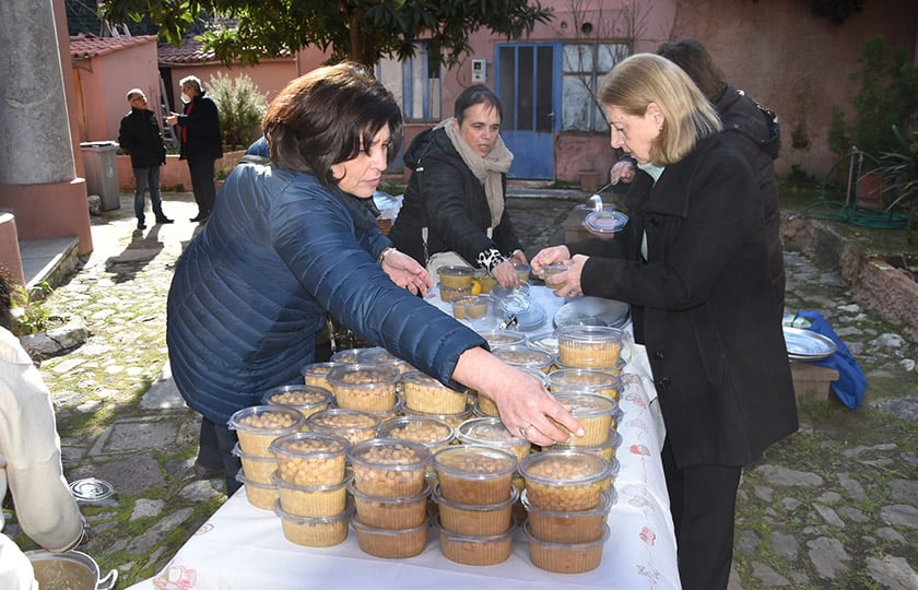 (Φωτ.: facebook / Σύλλογος Περγαμηνών Λέσβου «Ο Άγιος Αντίπας»)
