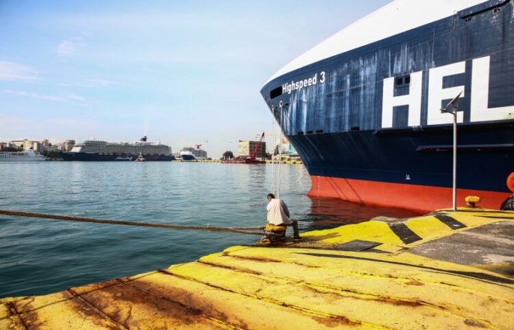 Το λιμάνι του Πειραιά (φωτ.: EUROKINISSI/Δανάη Δαυλοπούλου)