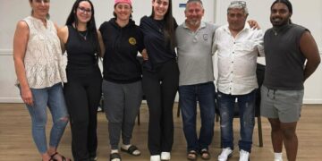 Τα μέλη του νέου διοικητικού συμβουλίου (φωτ.: facebook/Pontian Brotherhood of SA Inc.)