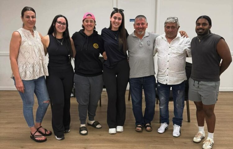 Τα μέλη του νέου διοικητικού συμβουλίου (φωτ.: facebook/Pontian Brotherhood of SA Inc.)