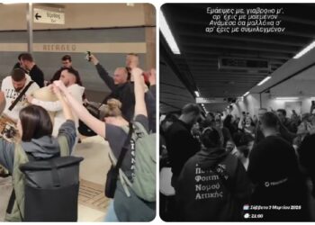 Στιγμιότυπα από τα δύο βίντεο που ανέβηκαν στο TikTok