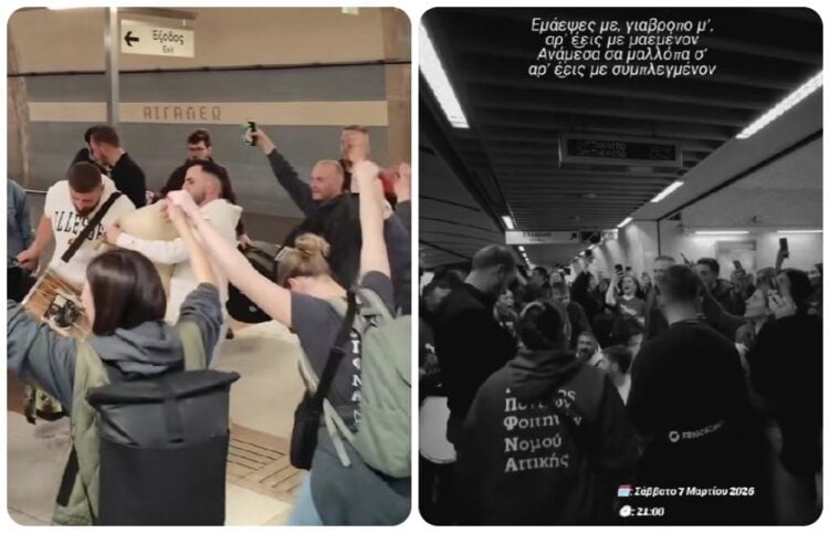 Στιγμιότυπα από τα δύο βίντεο που ανέβηκαν στο TikTok