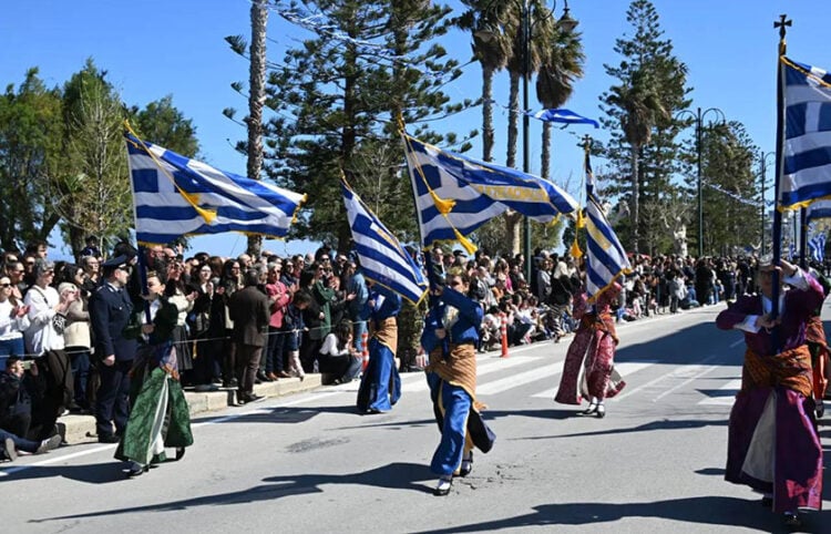 Παρέλαση στην Κω για την επέτειο Ενσωμάτωσης της Δωδεκανήσου στην Ελλάδα, 7 Μαρτίου 2026 (φωτ.: Facebook / Σύλλογος Ποντίων Κω - ο Ξενιτέας)
