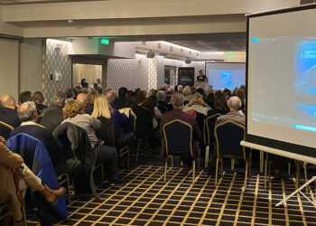 Στιγμιότυπο από την εκδήλωση για την παρουσίαση του βιβλίου (φωτ.: Λάμπρος Ζαχαρής)