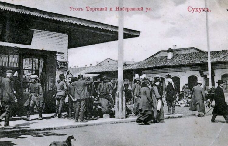 Άποψη του Σοχούμ, στις αρχές του 20ου αιώνα (φωτ.: Wikimedia Commons)