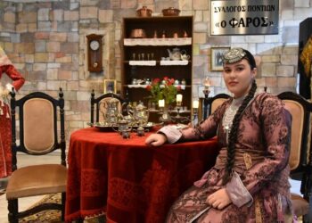 (Φωτ.: Facebook/Ένωση Ποντίων Αγίας Βαρβάρας «Ο Φάρος»)