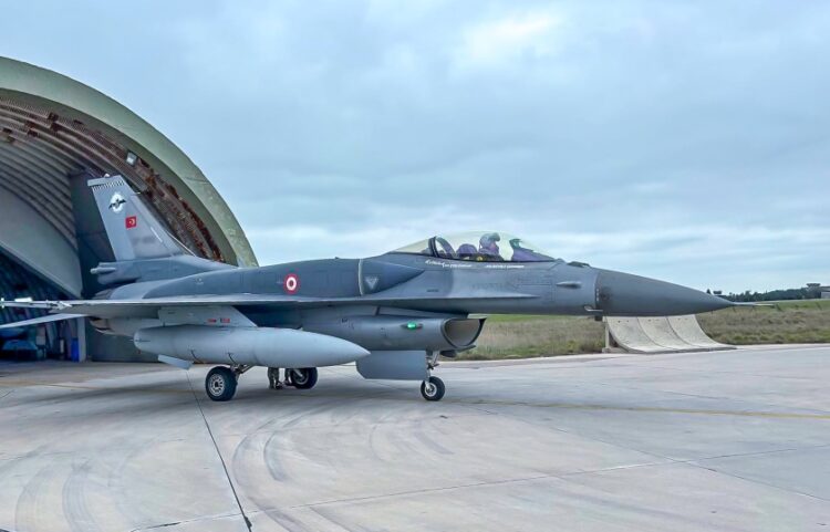 Τουρκικό F-16 ενταγμένο στη δύναμη του ΝΑΤΟ (φωτ.: Υπουργείο Εθνικής Άμυνας της Τουρκίας)