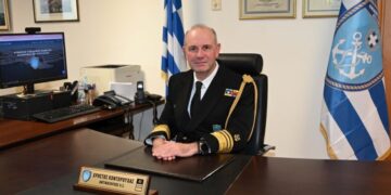 Ο αντιναύαρχος Χρήστος Κοντορουχάς είναι ο νέος αρχηγός του του Λιμενικού Σώματος – Ελληνικής Ακτοφυλακής