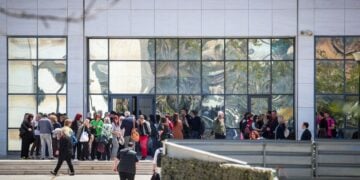 Εικόνα απο την οδό Λουκάρεως όπου το πρωί 89χρονος έκανε ένοπλη επίθεση (φωτ.:  Σωτήρης Δημητρόπουλος/ EUROKINISSI)