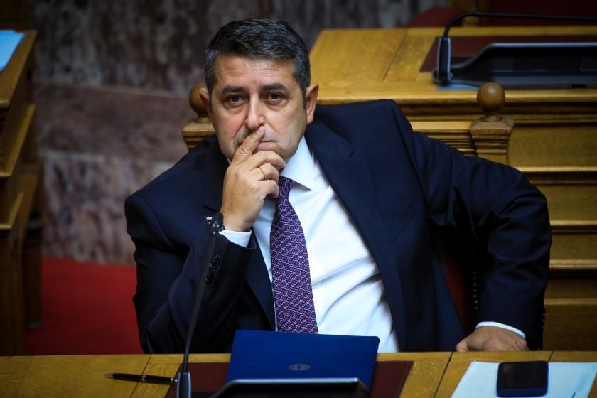 Ο υφυπουργός παρά τω Πρωθυπουργό Γιώργος Μυλωνάκης (φωτ. αρχείου: Γιώργος Κονταρίνης/EUROKINISSI)