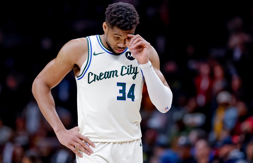 Ο Γιάννης Αντετοκούνμπο σε εκτός έδρας αγώνα με τους Ατλάντα Χοκς, 19 Ιανουαρίου 2026 (φωτ.:   EPA / Erik S. Lesser)