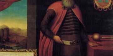 Πορτρέτο του Ιβάν Ευσταφίεβιτς Βλάσοφ διά χειρός Γκριγκόρι Αντόλσκι, το 1695 (πηγή: commons.wikimedia.org/wiki/ File:Grigoriy_Adolsky_)