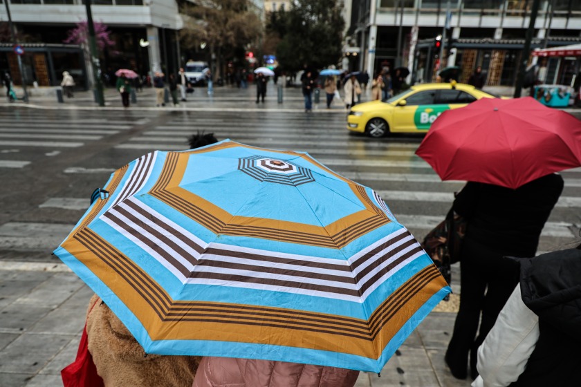 Εικόνα από την Αθήνα, νωρίτερα σήμερα Τετάρτη 1 Απριλίου 2026 (φωτ.: Γιάννης Παναγόπουλος/EUROKINISSI)