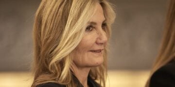 Η Μαρέβα Γκραμπόφσκι-Μητσοτάκη (φωτ. αρχείου: ΑΠΕ-ΜΠΕ/Γρ. Τύπου πρωθυπουργού/Δημήτρης Παπαμήτσος)