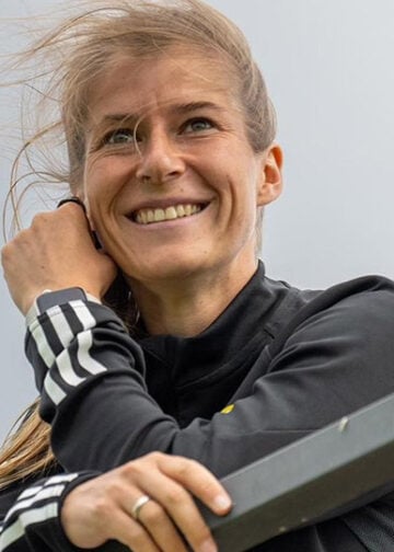 Η Μαρί-Λουίζ Έτα, προπονήτρια πλέον της Ουνιόν Βερολίνου (φωτ.: Facebook / Marie-Louise Eta)