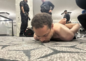 Τη φωτογραφία από τη σύλληψη του Κόουλ Τόμας Άλεν την μοιράστηκε ο ίδιος ο Ντόναλντ Τραμπ (πηγή: Fox News)