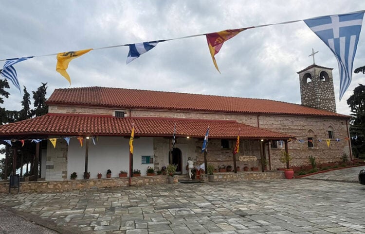 Η Μονή Αγίου Γεωργίου στο Λόφο Κιλκίς (φωτ.: Ένωση Ποντίων ν. Κιλκίς «Οι Αργοναύτες»)