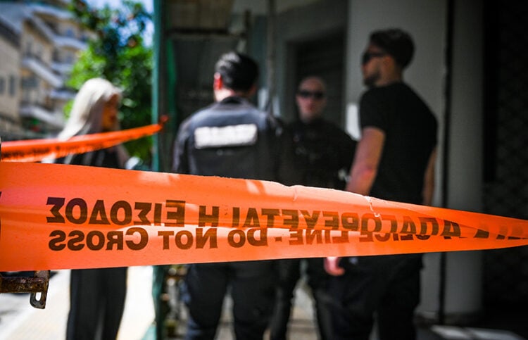 Το κτήριο του ΕΦΚΑ στον Κεραμεικό, όπου πραγματοποίησε την πρώτη επίθεση ο ηλικιωμένος (φωτ.: EUROKINISSI / Αρετή Τηλιακού)