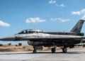 Eκσυγχρονισμένο μαχητικό αεροσκάφος F-16 στην έκδοση Viper, της ελληνικής Πολεμικής Αεροπορίας (φωτ.: ΕΑΒ)