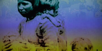 Φωτογραφία που προβλήθηκε στην εκδήλωση που έγινε στο Ωδείο Αθηνών, για τα 111 χρόνια από τη Γενοκτονία των Αρμενίων. Κυριακή 26 Απριλίου 2026 (φωτ.: EUROKINISSI / Γιώργος Κονταρίνης)