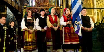 Εκδηλώσεις μνήμης για τη Γενοκτονία του θρακικού ελληνισμού στο Ναύπλιο την Κυριακή 5 Απριλίου 2026 (φωτ.: ΑΠΕ-ΜΠΕ / Ευάγγελος Μπουγιώτης)