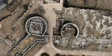 Άποψη της περιοχής της Ηετιώνειας Πύλης (φωτ.: ΥΠΠΟΑ)