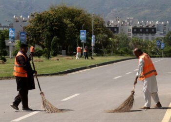 Το Ισλαμαμπάντ προετοιμάζεται για τις αβέβαιες συνομιλίες ΗΠΑ-Ιράν (φωτ.: EPA / Sohail Shahzad)