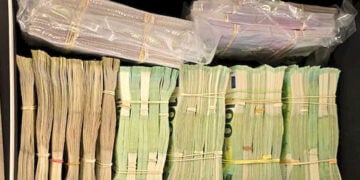 Μετρητά που κατασχέθηκαν κατά την αστυνομική επιχείρηση της ΔΑΟΕ,  Παρασκευή 6 Φεβρουαρίου 2026 (φωτ.: Υπουργείο Προστασίας του Πολίτη)