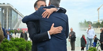 Από την πρόσφατη επίσκεψη του Εμανουέλ Μακρόν στην Αθήνα (φωτ.: INTIME / Νίκος Χαλκιόπουλος / EUROKINISSI)