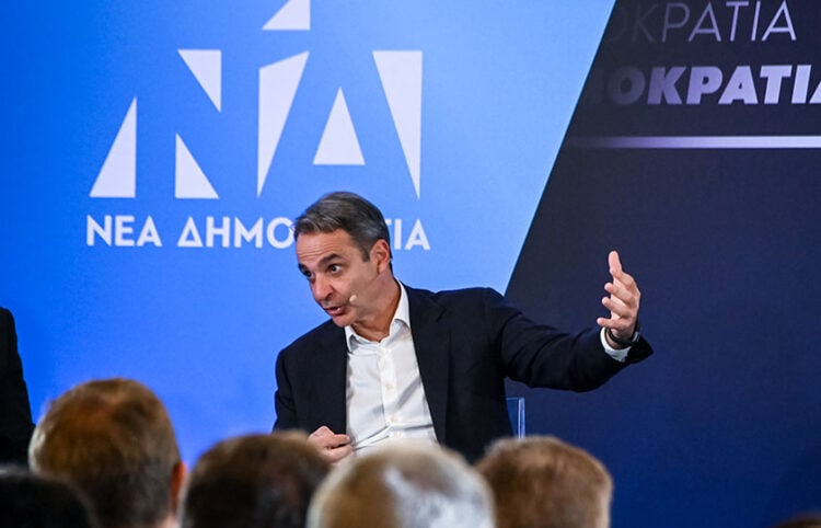 Πέμπτο προσυνέδριο της Νέας Δημοκρατίας στο Ναύπλιο, με θέμα «Σύγχρονο Κράτος για όλους», παρουσία του Κυριάκου Μητσοτάκη. Τρίτη 28 Απριλίου 2026 (φωτ.: EUROKINISSI / Βασίλης Παπαδόπουλος)