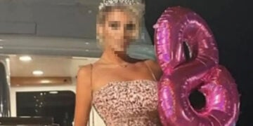 Η Μυρτώ από το Αργοστόλι γιορτάζοντας τα 18α γενέθλιά της