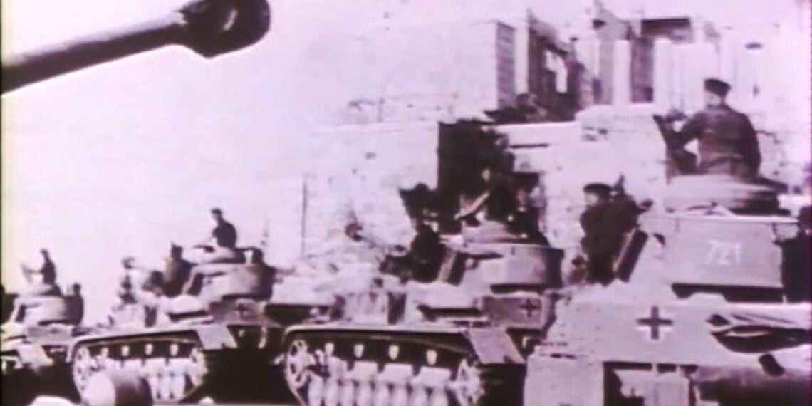 Οι Ναζί στην Αθήνα. Από το ντοκιμαντέρ «Χρονικό της Εθνικής Αντίστασης» (πηγή: Αρχείο ΕΡΤ)