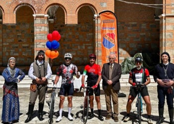 Υποδοχή στην Παναγία Σουμελά, Σάββατο 25 Απριλίου 2026 (φωτ.: Facebook / Εύξεινος Λέσχη Ποντίων Νάουσας - Εθνική Βιβλιοθήκη Αργυρουπόλεως)