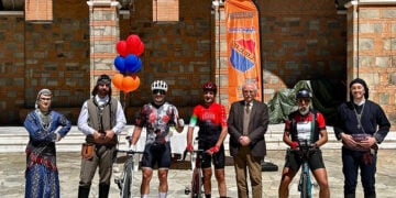 Υποδοχή στην Παναγία Σουμελά, Σάββατο 25 Απριλίου 2026 (φωτ.: Facebook / Εύξεινος Λέσχη Ποντίων Νάουσας - Εθνική Βιβλιοθήκη Αργυρουπόλεως)