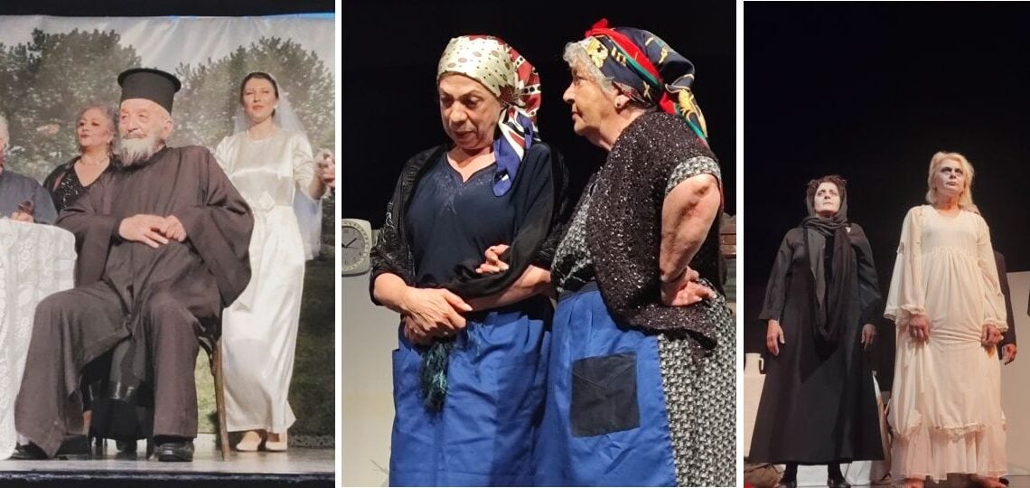 Σκηνές από την τρίτη και τέταρτη μέρα του β' κύκλου του Πανελλαδικού Φεστιβάλ Ποντιακού Θεάτρου της ΠΟΕ (φωτ.: facebook.com/ poe.org)