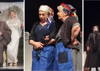 Σκηνές από την τρίτη και τέταρτη μέρα του β' κύκλου του Πανελλαδικού Φεστιβάλ Ποντιακού Θεάτρου της ΠΟΕ (φωτ.: facebook.com/ poe.org)