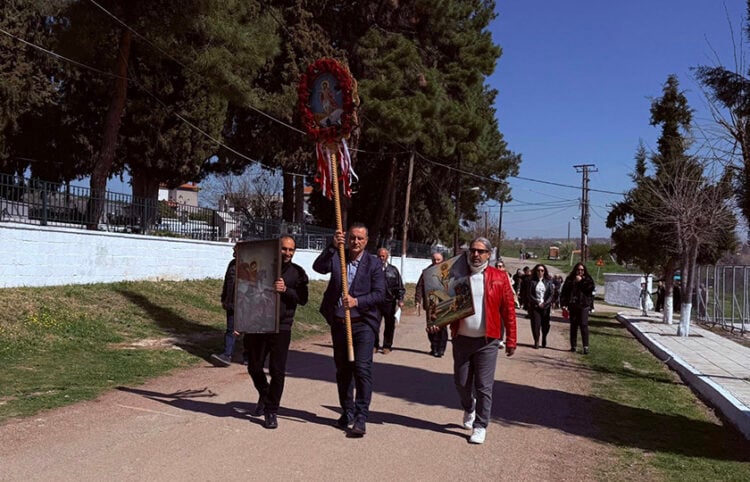Κυριακή του Πάσχα στο Πρωτοχώρι Κοζάνης. 12 Απριλίου 2026 (φωτ.: Facebook / Έφη Κατσόγιαννου Τριανταφύλλου)