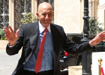 Ο απεσταλμένος των ΗΠΑ Τομ Μπάρακ (φωτ. αρχείου: EPA / Wael Hamzeh)