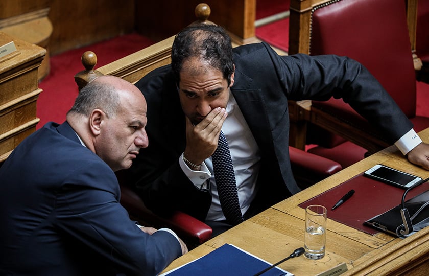 Κώστας Τσιάρας, Γιάννης Καφαλογιάννης (φωτ. αρχείου: EUROKINISSI / Στέλιος Μισίνας)