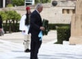 Κατάθεση στεφάνου στο Μνημείο του Άγνωστου Στρατιώτη, από τον Πρόεδρο της  Δημοκρατίας Κωνσταντίνο Τασούλα για την Ημέρα Μνήμης της Γενοκτονίας των Ποντίων, Κυριακή 24 Μαΐου 2026  (φωτ.: EUROKINISSI / Δανάη Δαυλοπούλου)