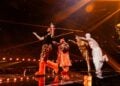 Η ελληνική αποστολή επί σκηνής στον Α' Ημιτελικό της Eurovision 2026 (φωτ.: Corinne_Cumming/ebu)