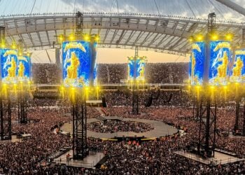 Στιγμιότυπο από τη συναυλία των Metallica στο ΟΑΚΑ, Σάββατο 9 Μαΐου 2026 (φωτ.: Toklik / EUROKINISSI / Δήμητρα Κούτρα)
