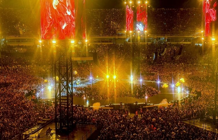 Συναυλία του heavy metal συγκροτήματος Metallica στο ΟΑΚΑ, Σάββατο 9 Μαϊου (φωτ.: Δήμητρα Κούτρα Toklik/EUROKINISSI)