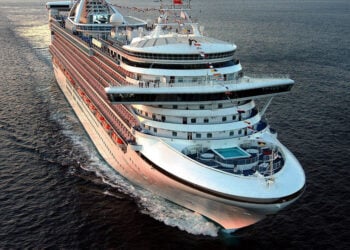 Το «Caribbean Princess» (φωτ.: EPA / Andy Newman)